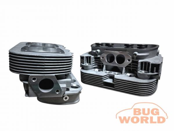 Zylinderköpfe Typ1 Doppelkanal 35,5x32mm Top Qualität bleifrei taugl.